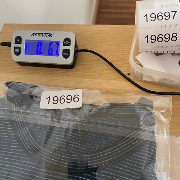 Lululemon Swiftly Tech Long Sleeve Crew Dark Maritime Black Lavender Blue Top 6 - Picture 9 of 9